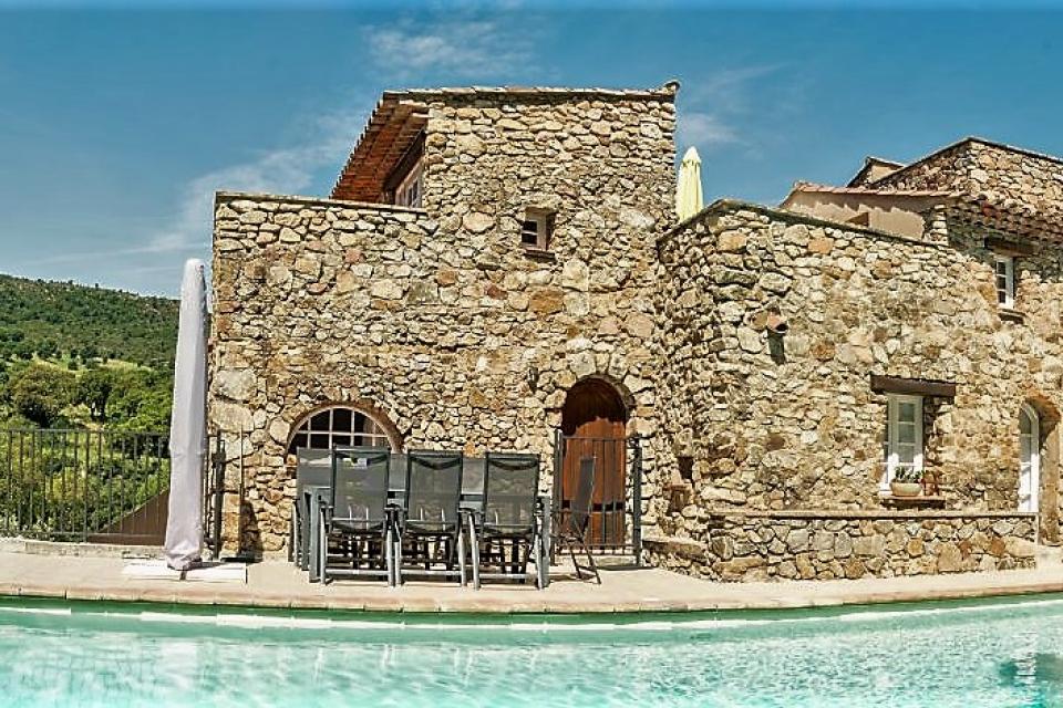 6 to 8 person holiday home at the pool with several terraces and balconies
